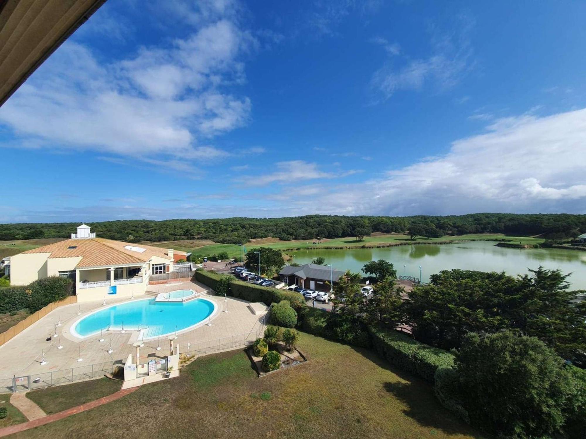 Appartement 2 Pieces/Cabine, Piscine, Parking, Bord De Mer - Saint Jean De Monts - Fr-1-224C-81 외부 사진