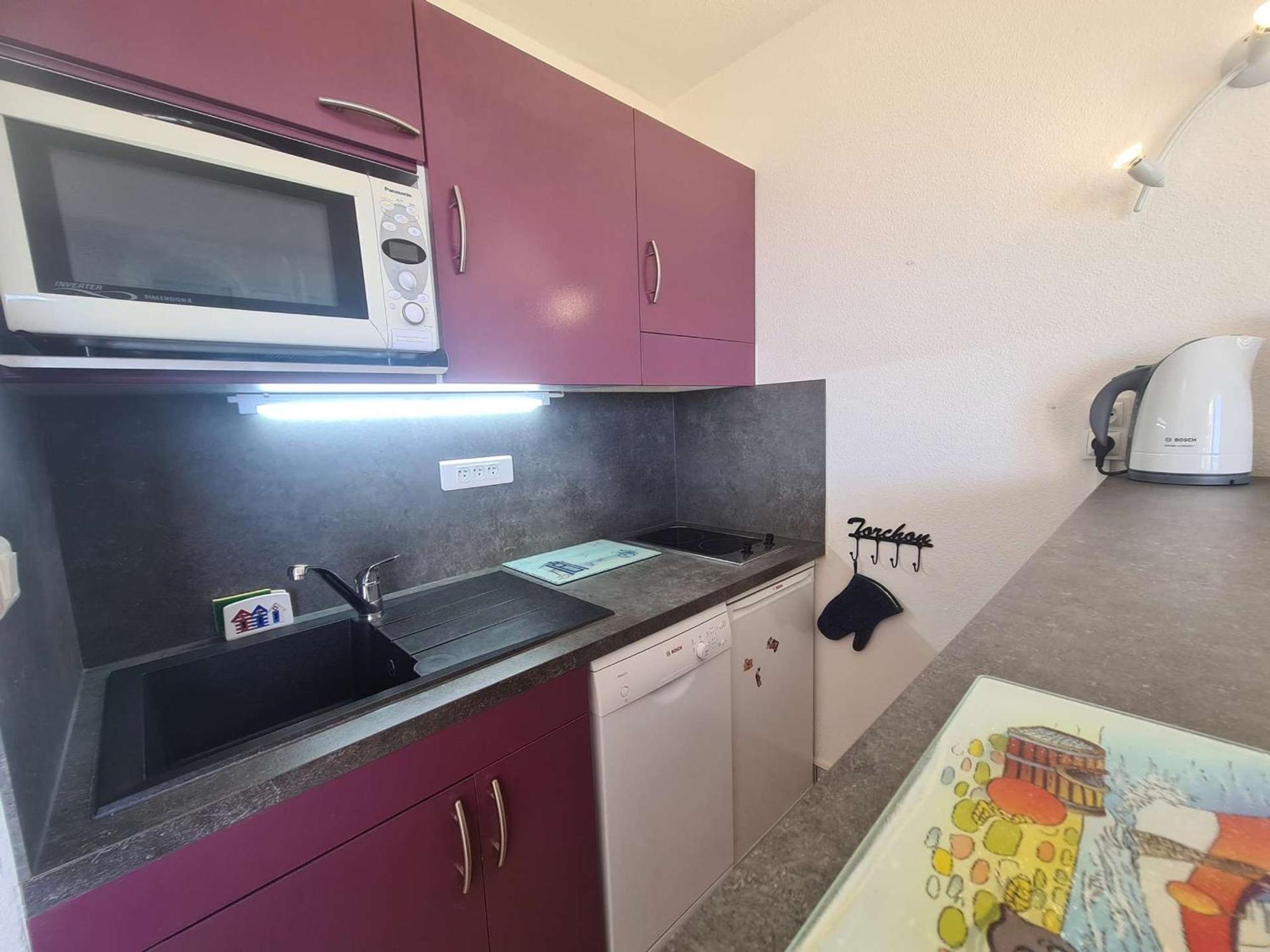 Appartement 2 Pieces/Cabine, Piscine, Parking, Bord De Mer - Saint Jean De Monts - Fr-1-224C-81 외부 사진