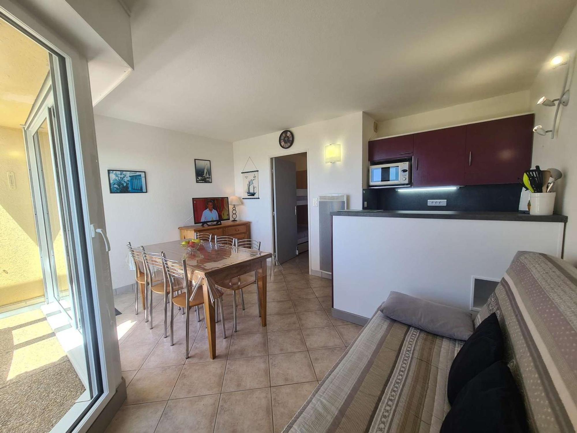 Appartement 2 Pieces/Cabine, Piscine, Parking, Bord De Mer - Saint Jean De Monts - Fr-1-224C-81 외부 사진